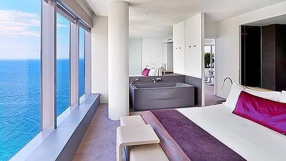 Extreme Wow Suite del Hotel W Barcelona.