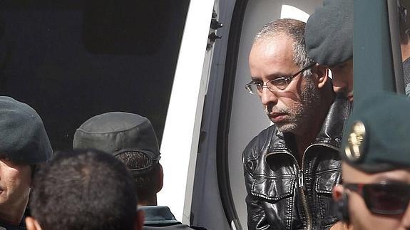 Ahmed, el presunto asesino de Eva Blanco. 