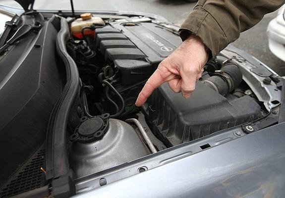 El troquel del anclaje de la suspensión del vehículo es fundamental para saber si el coche ha tenido algún accidente o no.