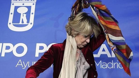 Esperanza Aguirre, en una imagen de archivo.
