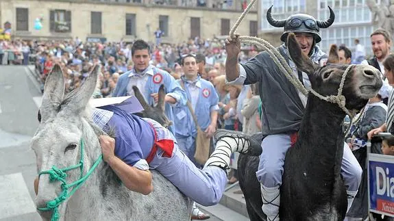 Carrera de burros del Día de Santiago