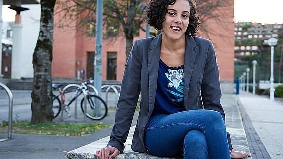 La guipuzcoana Nagua Alba está al frente de Podemos en Euskadi.