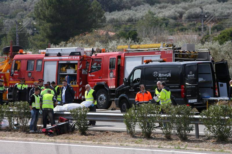 En el accidente han fallecido trece mujeres.