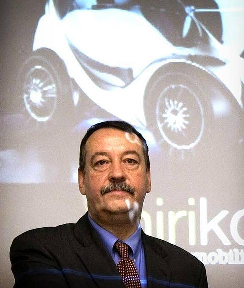 Joan Villadelprat, en una imagen de 2010 durante la presentación del proyecto Hiriko.