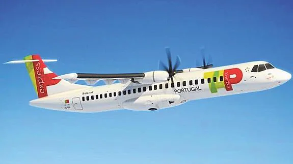 La aerolínea portuguesa TAP comenzará a operar en breve la ruta Bilbao-Lisboa con un ‘ATR-72’, con capacidad para 66 pasajeros.