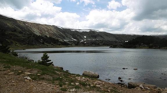 Vista de la Laguna Larga. 