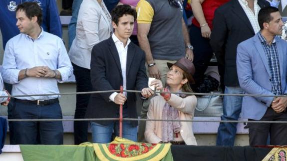 En la plaza de Torrejón.