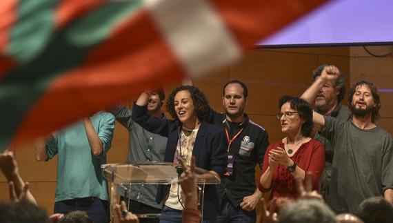 La líder de Podemos Euskadi, Nagua Alba