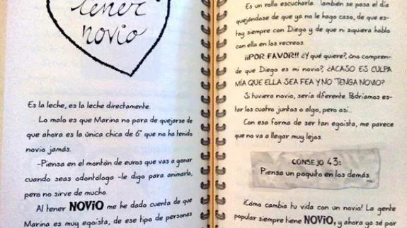 Detalle del libro que ha originado la polémica.