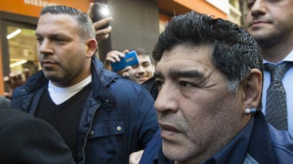 Diego Armando Maradona, en Buenos Aires.