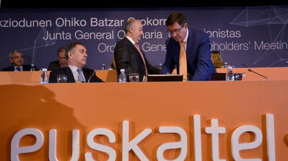 Junta de accionistas de Euskaltel en junio.
