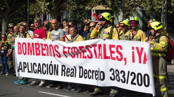 Las concentraciones para exigir su reclasificación se han sucedido durante los meses de julio, agosto y septiembre.
