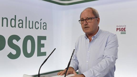 Secretario de Organización del PSOE andaluz, Juan Cornejo.