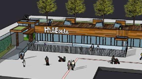 Recreación de la futura haurreskola.