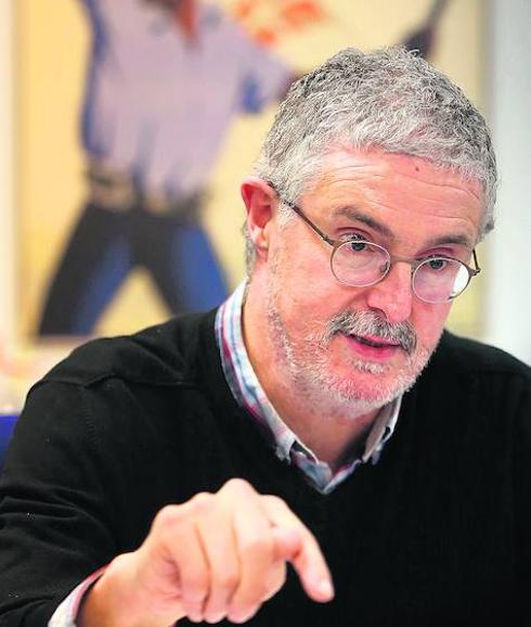 El secretario general de ELA, Adolfo Muñoz, 'Txiki'.