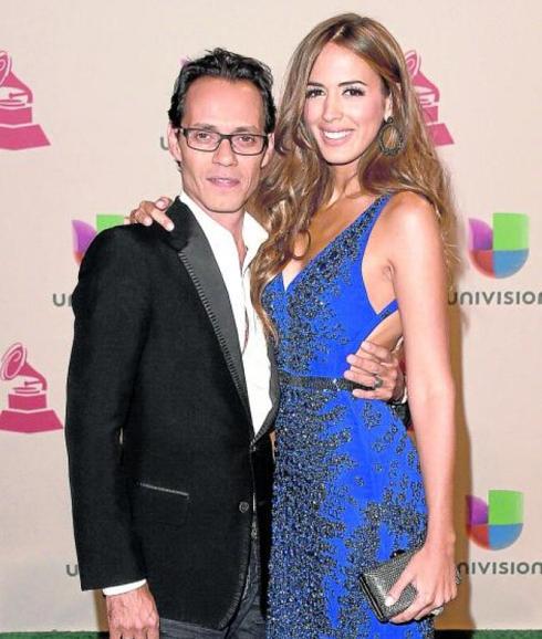 Marc Anthony y Shannon de Lima.