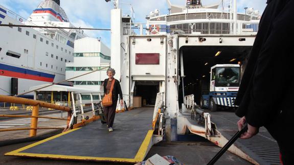 Ferry Cap Finistere, que une Zierbena con Portsmouth.