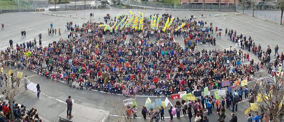 Imagen de la celebración de esta mañana.