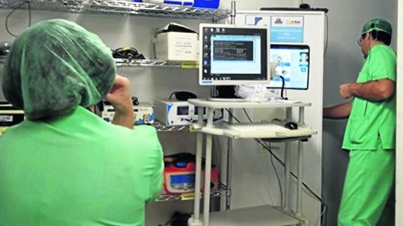 Sistemas de control remoto del centro Meka y de Armeria Eskola facilitarán el trabajo del Hospital de Mendaro. 