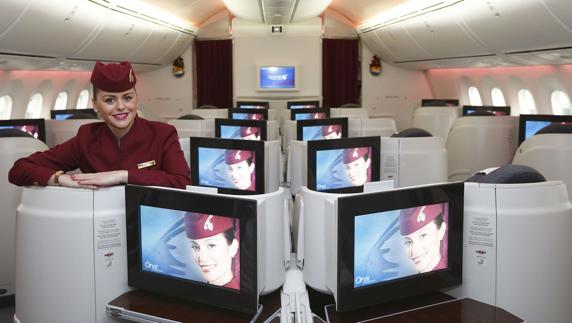 Qatar Airways presume de tener los aviones más lujosos del mundo