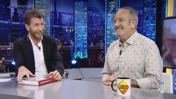 Karlos Arguiñano en el plató de 'El Hormiguero'. 