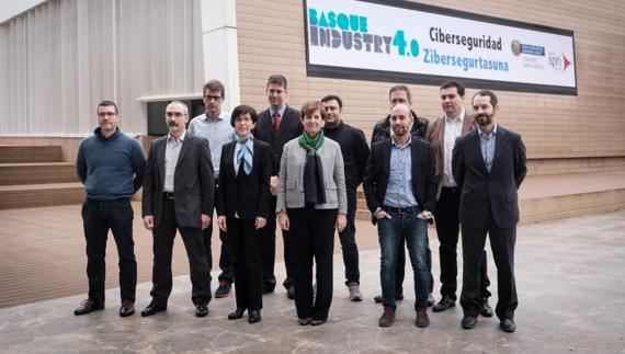 Vídeo: Estefanía Beltrán de Heredia, en la inauguración de la jornada 'Ciberseguridad: Basque Industry 4.0' / Vídeo: IREKIA / Foto: USOZ