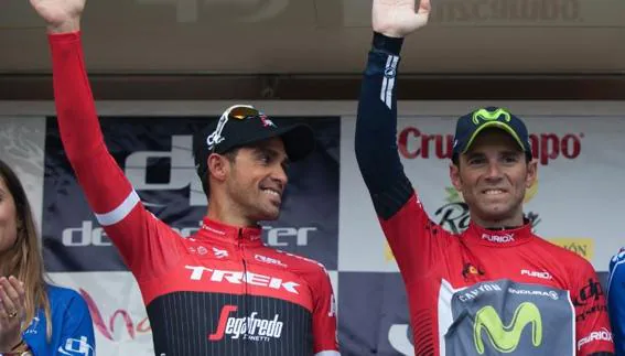 Contador y Valverde.