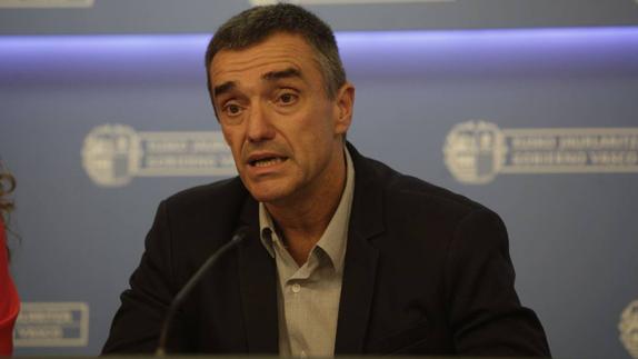 El secretario de Paz y Convivencia del Gobierno vasco, Jonan Fernández.