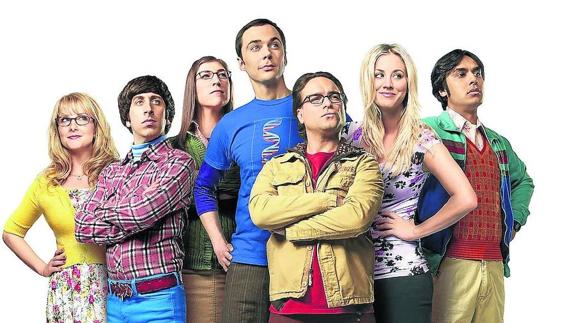 Plantel de actores de la serie 'The Big Bang Theory'.
