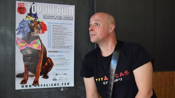 Pablo Gomis actuará esta noche en San Agustín dentro de Topaclown. 