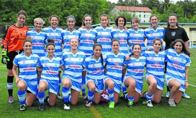 Las chicas getxotarras conforman el equipo menos goleado de la Liga Vasca.  