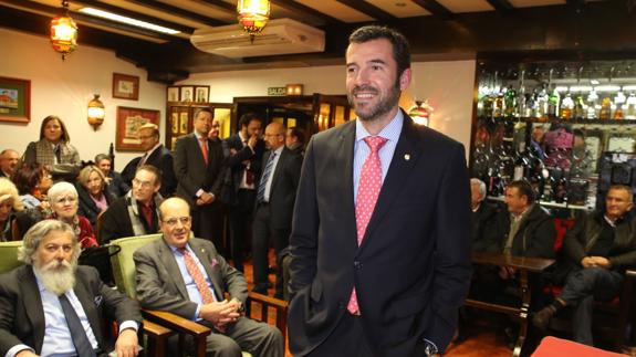Javier Larena, presidente del Club Taurino de Bilbao.