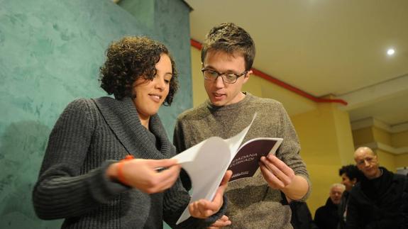 Nagua Alba e Íñigo Errejón, en una imagen de archivo.