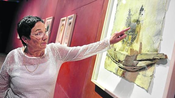 Yunta expone su obra en el Museo Marítimo hasta el 1 de septiembre. 