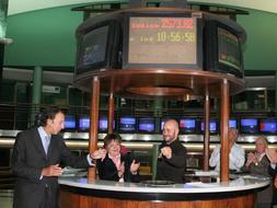 Basurko abre la sesión de mercado. / Telepress