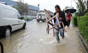 Imagen de la Avenida de los Chopos, en Getxo./ Ignacio Pérez
