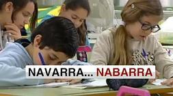 Algunos se equivocaron al escribir Navarra./ Atlas