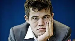 Magnus Carlsen aprendió a jugar con 4 años, pero no le gustaba. A los 8 retomó la afición. / Afp