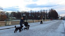 El parque Vigeland de Oslo.