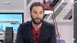 El actor explicó en 'Las Mañanas de Cuatro' su pique tuitero con Esperanza Aguirre./Cuatro