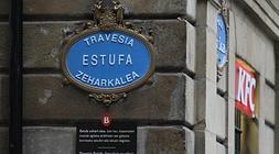 Travesía de la Estufa, con solo 28 metros, es la calle más corta de la ciudad.