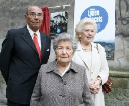 Sixto Lamana, María Pilar Brouard y María Begoña Olagorta.