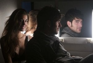 Ainhoa Sánchez y David de Yrazu, los dos galardonados. ::
RAFA GUTIÉRREZ