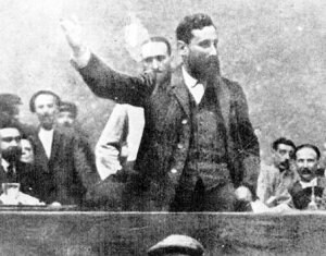 Facundo Perezagua fue uno de los líderes de la huelga de 1910. :: EL CORREO