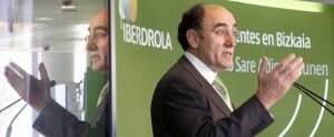El presidente de Iberdrola, Ignacio Sánchez Galán, en una reciente intervención pública. ::                             EFE