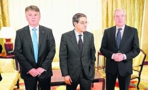 Xabier Iturbe, Mario Fernández y Carlos Zapatero. ::
IGOR AIZPURU