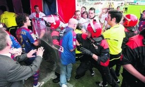 El Eibar se expone a una dura sanción