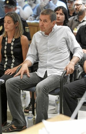 Arnaldo Otegi, durante una de las sesiones del juicio./ REUTERS