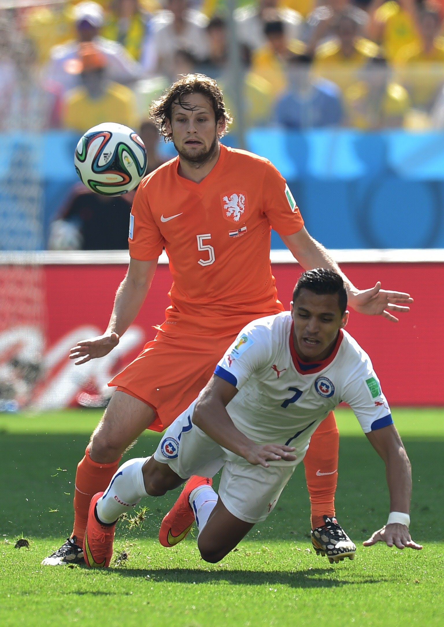 Holanda-Chile, primera fase