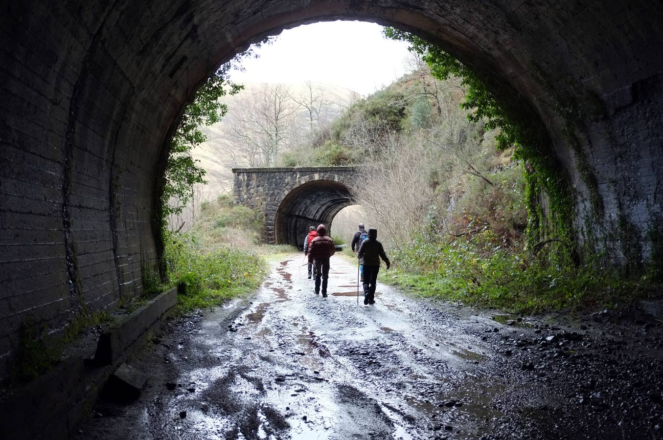 Salida del túnel de El Morro, hacia El Morrito.